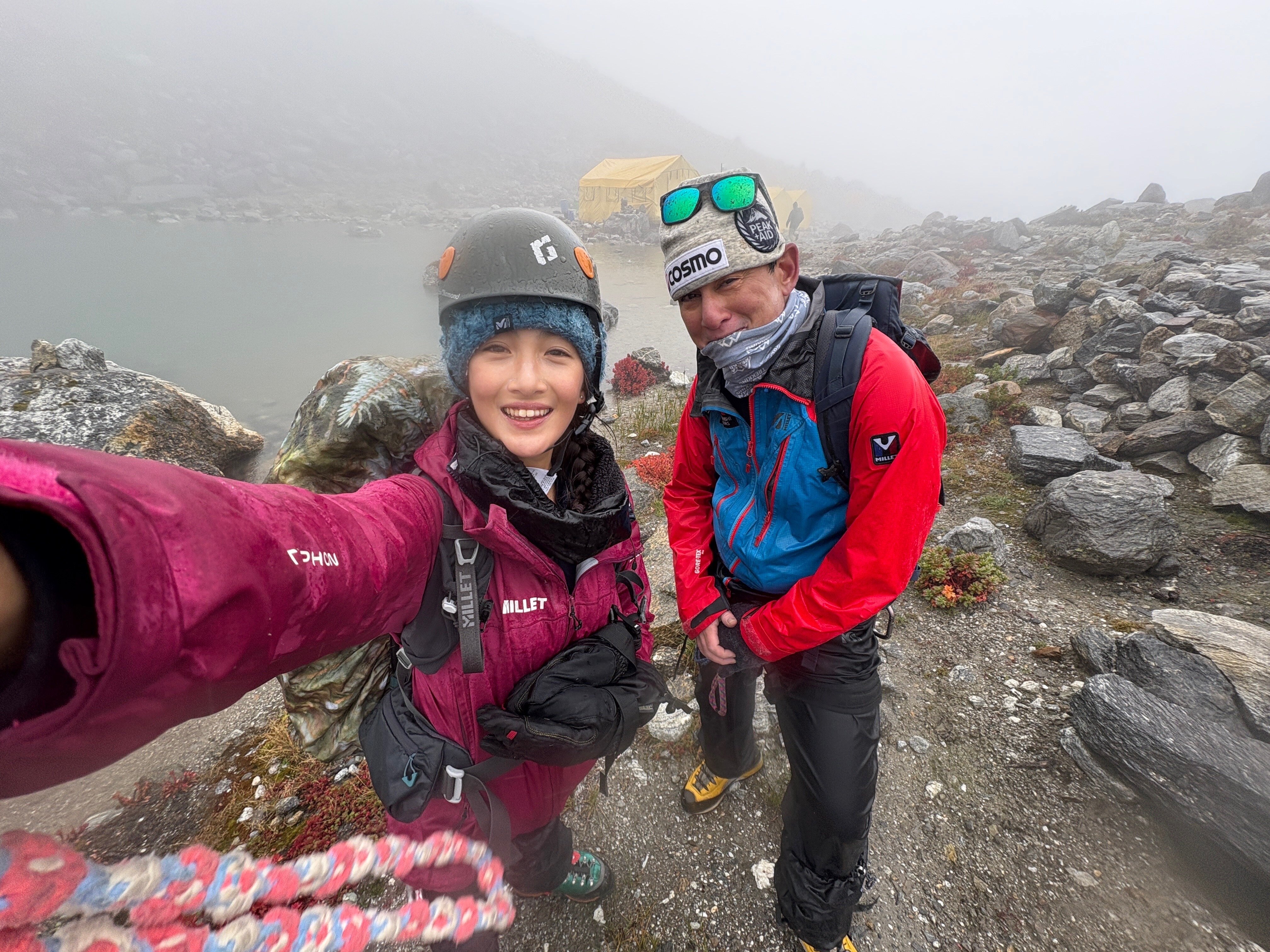 「過去一怖いと絵子さんに言わせたヒマラヤモンスーン季のロブチェピーク登山　後編」