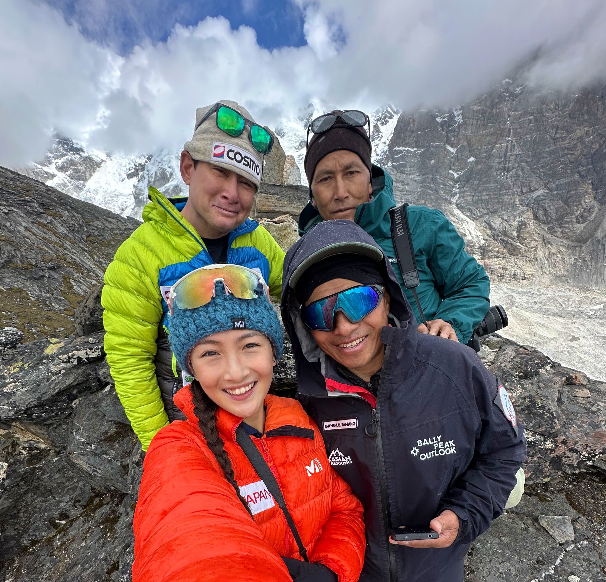 ヒマラヤ遠征、ンゴズンバツェ（5550m）