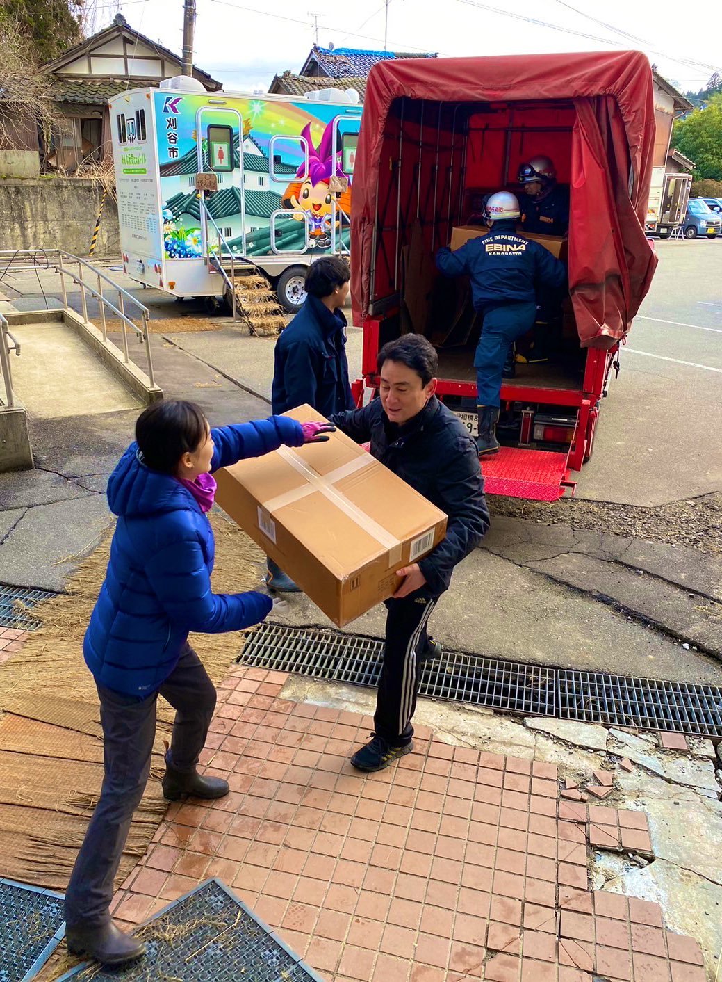 輪島市、能登町、穴水、珠洲へ