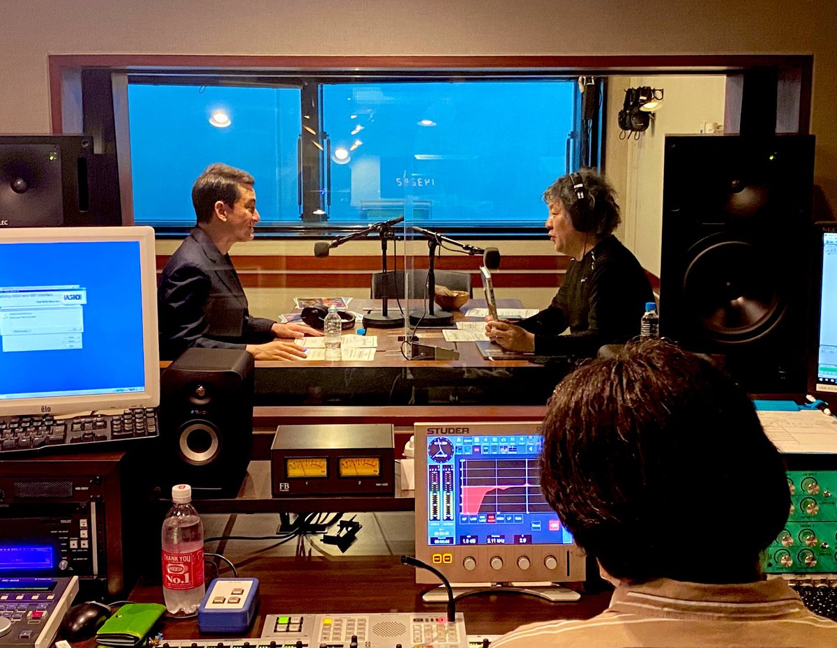 茂木健一郎さんとラジオでトーク